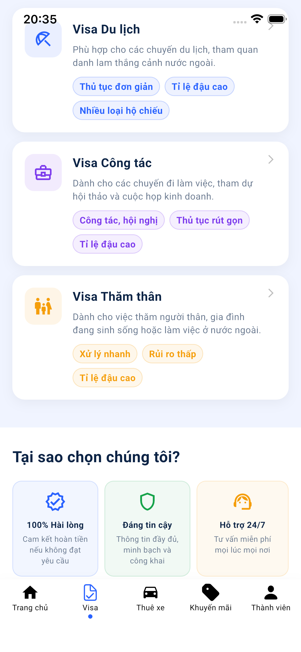 App Visa